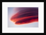 Lenticular Cloud at Sunset, Katmai National Park, Alaska by Anonymous