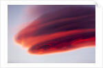 Lenticular Cloud at Sunset, Katmai National Park, Alaska by Anonymous