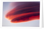 Lenticular Cloud at Sunset, Katmai National Park, Alaska by Anonymous