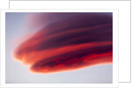 Lenticular Cloud at Sunset, Katmai National Park, Alaska by Anonymous