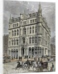 Masonic temple. XIX century. Boston. United States by Anonymous