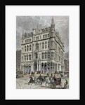 Masonic temple. XIX century. Boston. United States by Anonymous