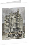 Masonic temple. XIX century. Boston. United States by Anonymous