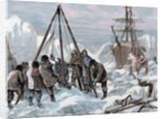 Nares, Sir George Strong (1831-1915). British naval officer and Arctic explorer. The crew of "Discov by Anonymous