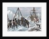 Nares, Sir George Strong (1831-1915). British naval officer and Arctic explorer. The crew of "Discov by Anonymous