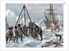 Nares, Sir George Strong (1831-1915). British naval officer and Arctic explorer. The crew of "Discov by Anonymous