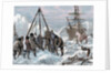 Nares, Sir George Strong (1831-1915). British naval officer and Arctic explorer. The crew of "Discov by Anonymous