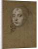 Portrait Head of a Lady by Peter Lely