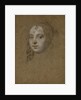 Portrait Head of a Lady by Peter Lely