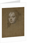 Portrait Head of a Lady by Peter Lely
