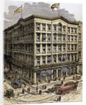 Frank Leslie's Publishing House in New York by Anonymous