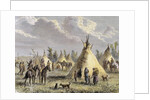 Sioux Camp near Fort Laramie by Anonymous