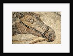 Horse Roman Floor Mosaic by Anonymous