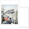 Launching of French Warship 'Patrie' Seyne-sur-Mer (Jan 1904) by Anonymous
