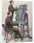 Typographic composing new machine by Anonymous
