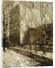 The Flatiron Building, New York by Ernest Lawson