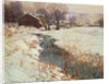 Winter in Highbridge, New Jersey by John William Bentley