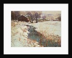 Winter in Highbridge, New Jersey by John William Bentley