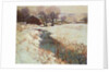Winter in Highbridge, New Jersey by John William Bentley