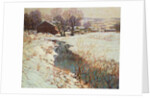 Winter in Highbridge, New Jersey by John William Bentley
