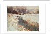 Winter in Highbridge, New Jersey by John William Bentley