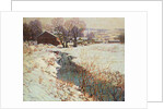 Winter in Highbridge, New Jersey by John William Bentley