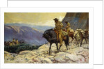 Hunters and Packmules by William Henry Dethlef Koerner