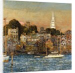 October Sundown, Newport by Frederick Childe Hassam