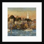 October Sundown, Newport by Frederick Childe Hassam
