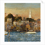 October Sundown, Newport by Frederick Childe Hassam