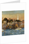 October Sundown, Newport by Frederick Childe Hassam