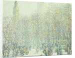 Winter in New York by Frederick Usher De Voll