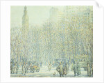 Winter in New York by Frederick Usher De Voll