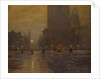 Madison Square, Rainy Night by Lovell Birge Harrison