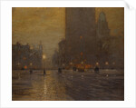 Madison Square, Rainy Night by Lovell Birge Harrison