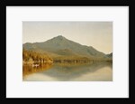 Mount Whiteface from Lake Placid, in the Adirondacks by Sanford Robinson Gifford