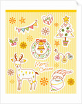 Illustration icons related to Christmas by Anonymous