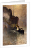 In Tow on the Thames in the Fog by Emile Claus