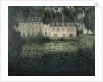 House on the River in the Moonlight by Henri Le Sidaner