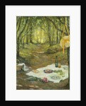 Le Gouter sous Bois, Gerberoy by Henri Le Sidaner