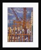 The Building Sites of Paris, Boulevard de la Madeleine by Maximilien Luce