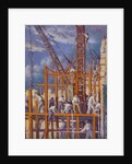 The Building Sites of Paris, Boulevard de la Madeleine by Maximilien Luce