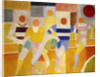 The Runners by Robert Delaunay
