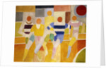 The Runners by Robert Delaunay