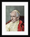 Leo XIII (1810-1903). Italian Pope (1878-1903), by Anonymous