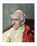 Leo XIII (1810-1903). Italian Pope (1878-1903), by Anonymous