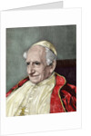 Leo XIII (1810-1903). Italian Pope (1878-1903), by Anonymous
