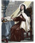 Teresa of Avila (1515-1582). Religious reformer of the Carmelite Order by Anonymous