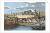 Spain. Andalusia. CÃƒÂ³rdoba. View of the city with the Mosque. 19 century engraving by Anonymous
