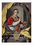 Clement XIV (1705-1774). Italian Pope, born Giovanni Vincenzo Antonio Ganganelli. Engraving by Anonymous